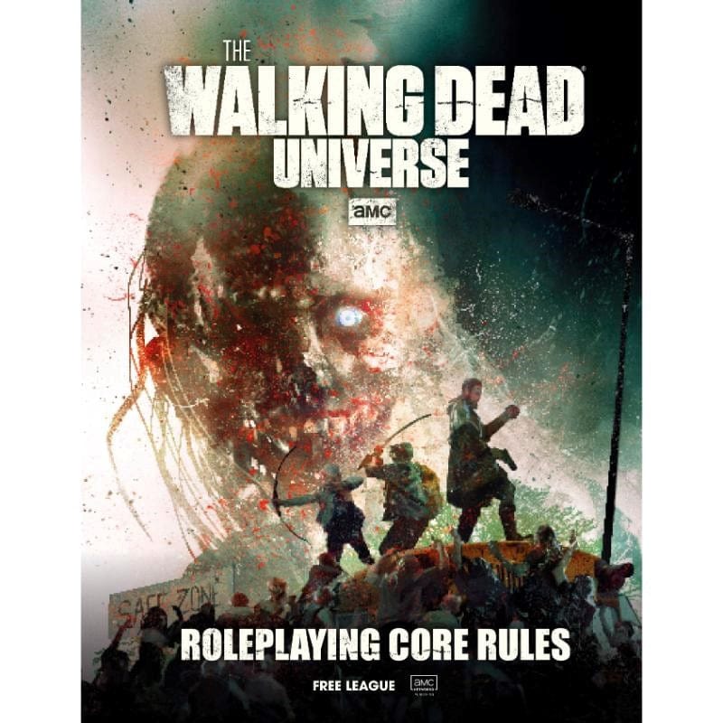 Free League Publishing Roleplaying Games The Walking Dead Universe RPG - Core Rules