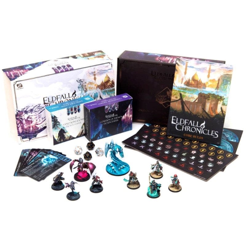 Freecompany Board & Card Games Eldfall Chronicles - Two Player Starter Set - Coalition of Thenion vs Sand Kingdoms (Unknown Release)