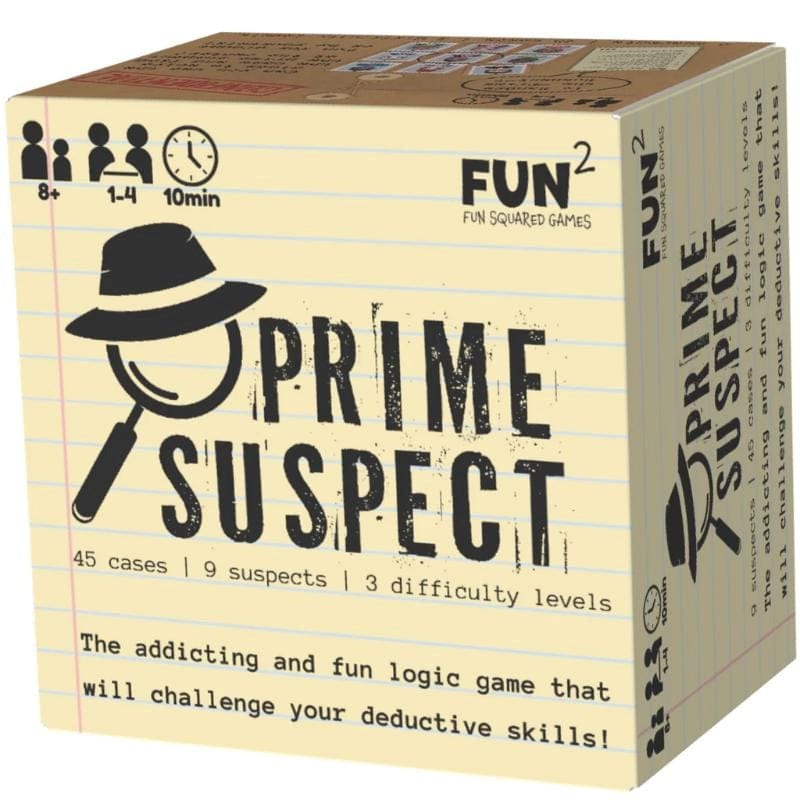 Fun Squared Games Logic Puzzles Prime Suspect