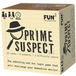 Fun Squared Games Logic Puzzles Prime Suspect