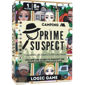 Fun Squared Games Logic Puzzles Prime Suspect - Camping (Q3 2025 Release)