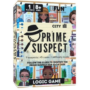 Fun Squared Games Logic Puzzles Prime Suspect - City (Q3 2025 Release)