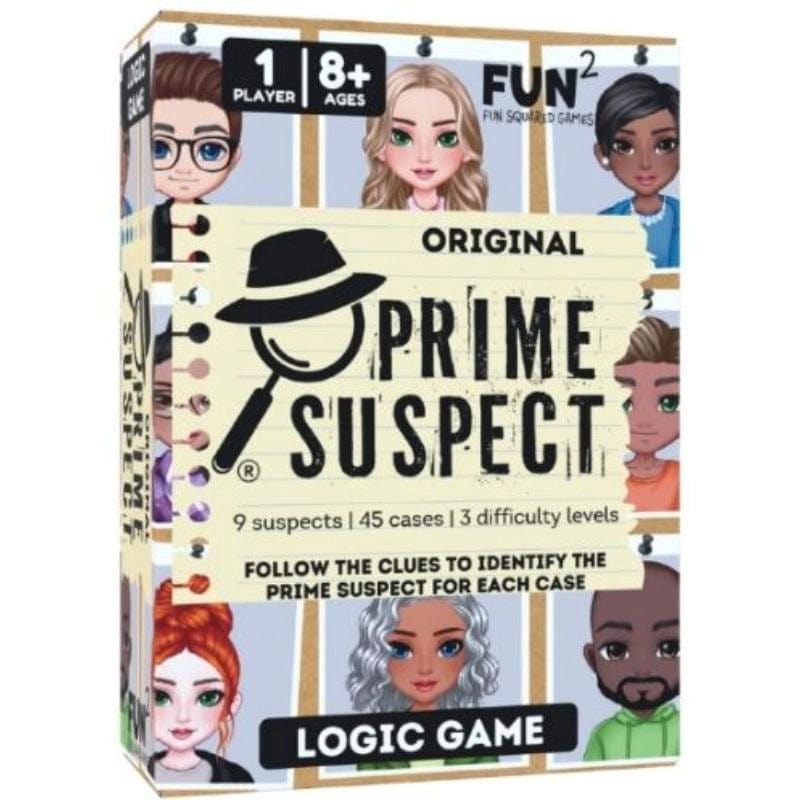 Fun Squared Games Logic Puzzles Prime Suspect - Original (Solo)