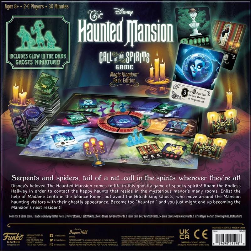 Funko Board & Card Games Disney The Haunted Mansion Call of the Spirits (Feb 2023 release)