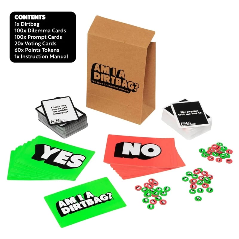 Funnybone Board & Card Games Am I A Dirtbag