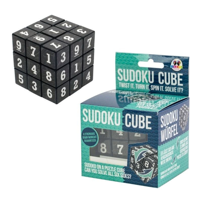 Funtime Gifts Logic Puzzles Funtime - Sudoku Cube (like Rubik's Cube)