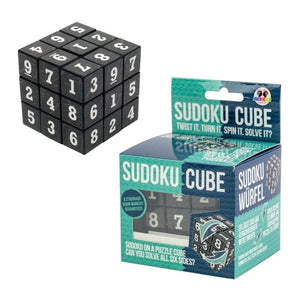 Funtime Gifts Logic Puzzles Funtime - Sudoku Cube (like Rubik’s Cube)