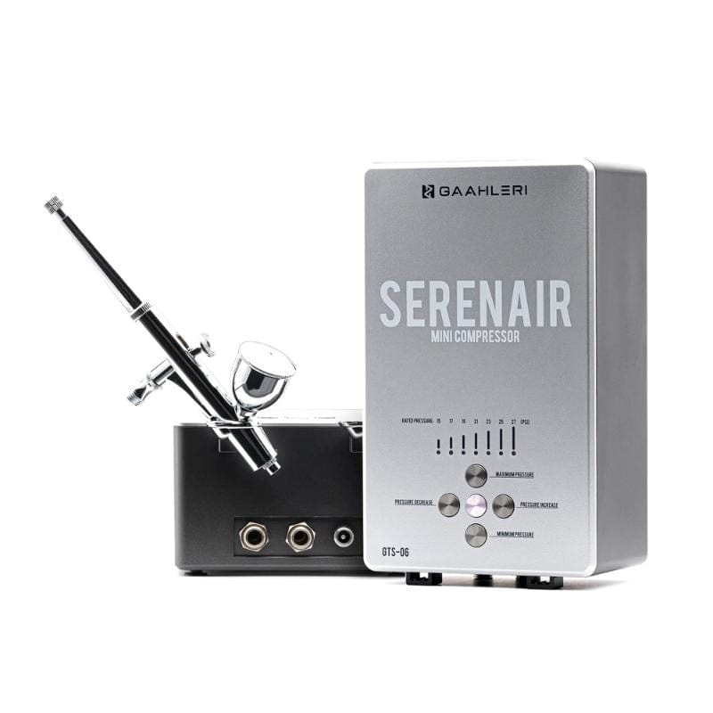 Gaahleri Hobby Gaahleri - GTS-06 Serenair Mini Compressor Airbrush Set