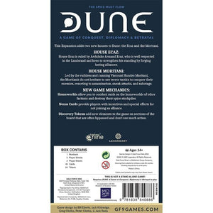 Gale Force Nine Board & Card Games Dune - Ecaz & Moritani House Expansion