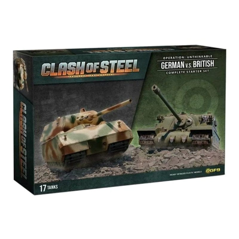 Gale Force Nine Miniatures Clash of Steel - German vs British Starter