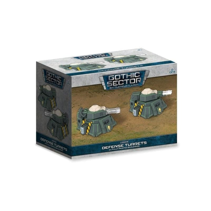Gothic Sector - Legion - Defense Turrets (Battlefield in a Box)