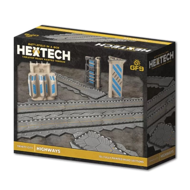 Gale Force Nine Miniatures Hextech Terrain - Trinity City - Highways