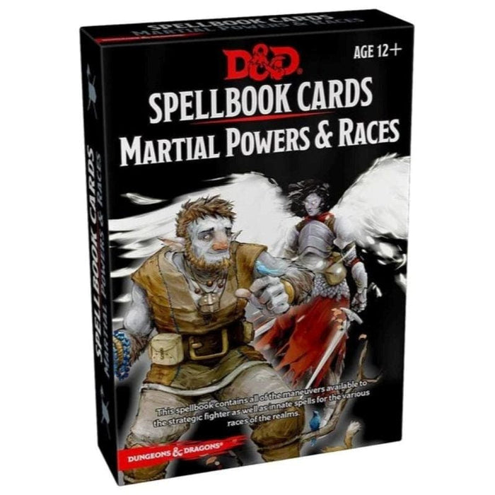 D&D RPG 5th Ed - Revised Spellbook Cards Martial Powers and Races Deck (2022)