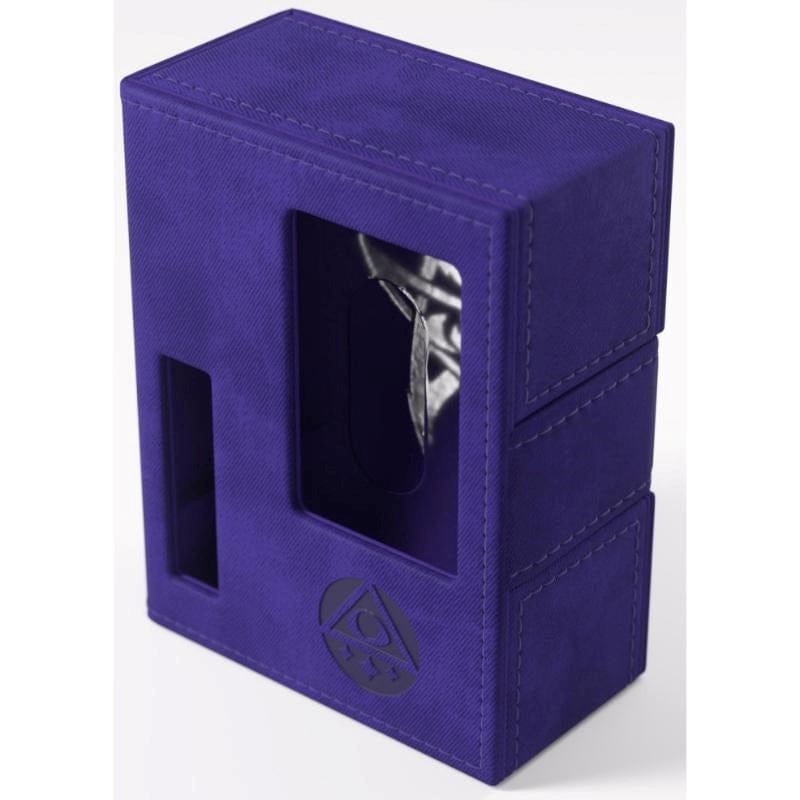 Gamegenic Living Card Games Gamegenic Arkham Horror Investigator Deck Tome Mystic (Purple)