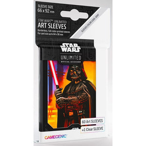 Gamegenic Trading Card Games Card Sleeves - Gamegenic Star Wars Unlimited - Art Sleeves - Darth Vader (18/03/2024 release)