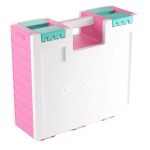 Gamegenic Trading Card Games Card Storage Box - Gamegenic Game Castle - Pink/White/Teal (30/05/2025 Release)
