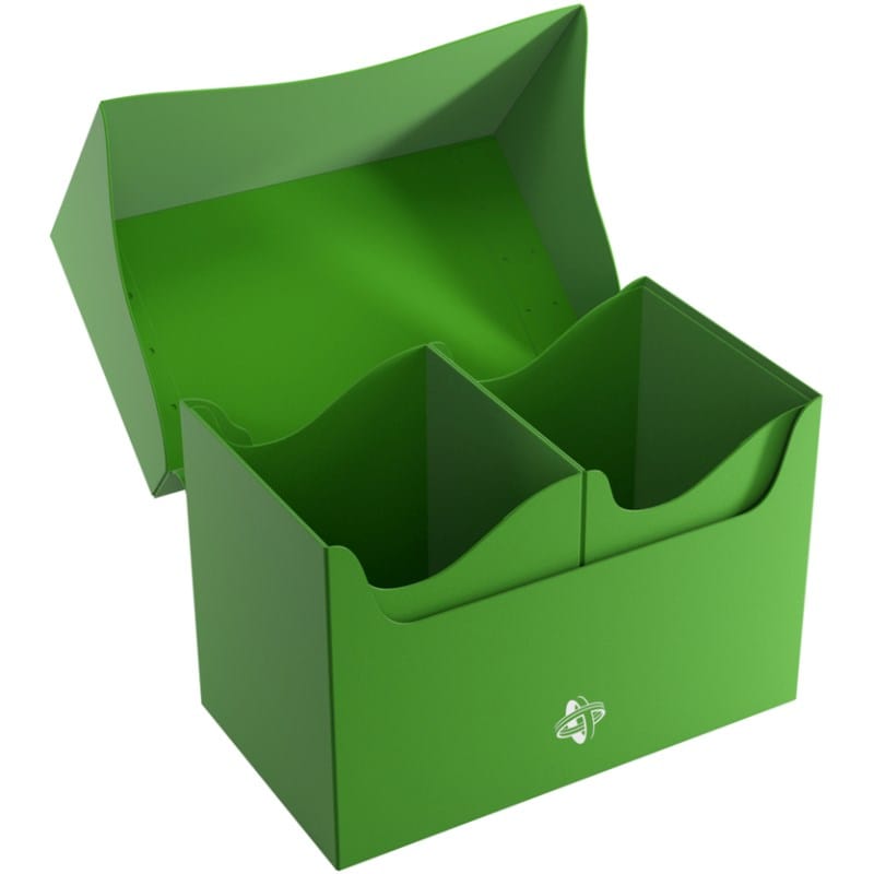 Gamegenic Trading Card Games Deck Box - Gamegenic Double Deck Holder 200+ XL - Green