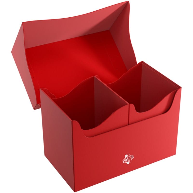 Gamegenic Trading Card Games Deck Box - Gamegenic Double Deck Holder 200+ XL - Red