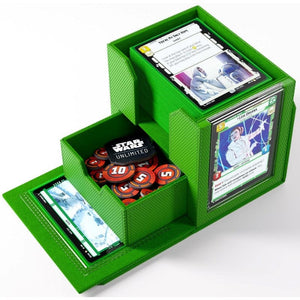 Gamegenic Trading Card Games Deck Pod - Gamegenic Star Wars Unlimited - Green (18/03/2024 release)
