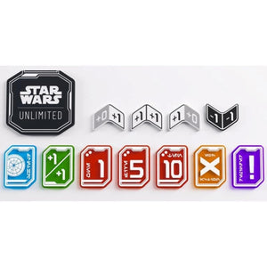 Gamegenic Trading Card Games Gamegenic - Star Wars Unlimited Acrylic Tokens (08/03/2024 Release)