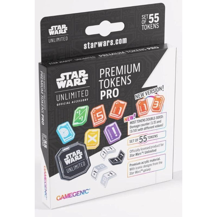 Gamegenic - Star Wars Unlimited Acrylic Tokens PRO