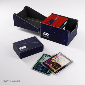Gamegenic Trading Card Games Gamegenic - Star Wars Unlimited Twin Sun Soft Crate - Card Back Blue