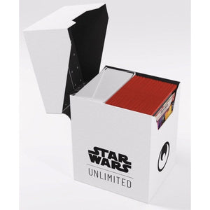 Gamegenic Trading Card Games Soft Crate - Gamegenic Star Wars Unlimited - White/Black (18/03/2024 release)