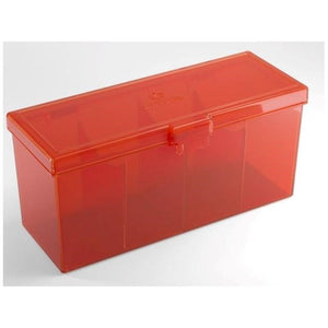Gamegenic Unclassified Deck Box - Gamegenic Fourtress - Red (Holds 320 Sleeves)
