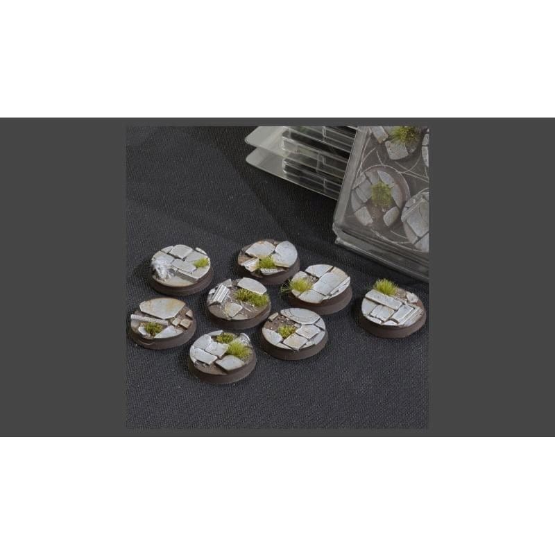 Gamers Grass Hobby Gamers Grass - Battle Ready Bases - Temple (Round 32mm (x8))