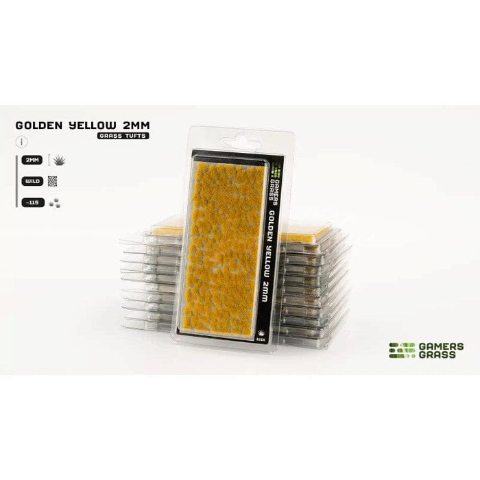 Gamers Grass - Golden Yellow 2mm Wild