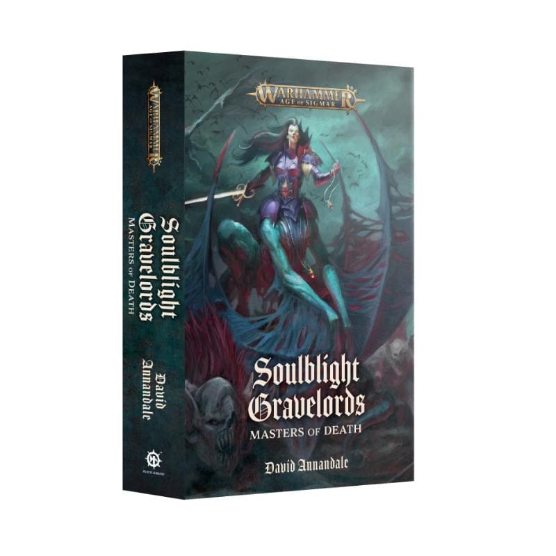 Games Workshop Fiction & Magazines Soulblight Gravelords - Masters Of Death (Paperback) (Preorder - 19/04/2025 Release)