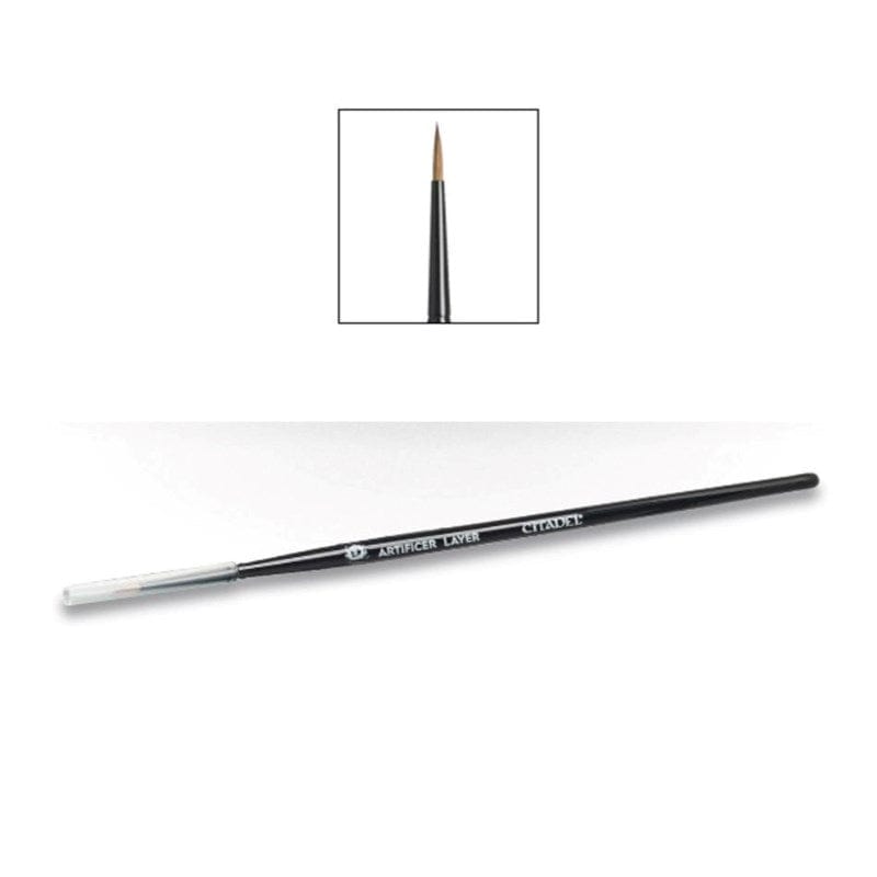 Games Workshop Hobby Brushes - Citadel - Medium Artificer Layer Brush