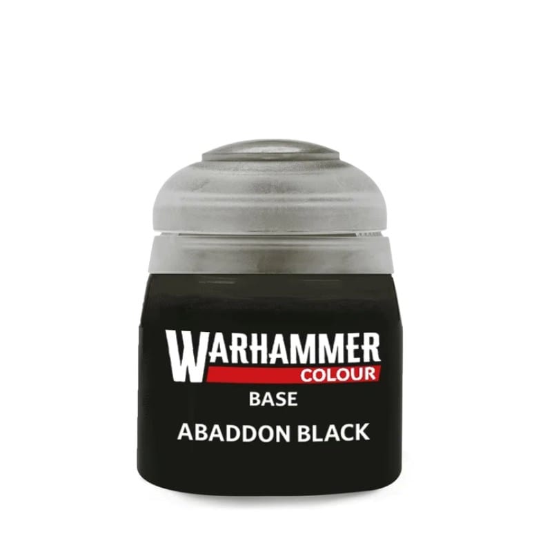 Games Workshop Hobby Paint - Warhammer Colour Base - Abaddon Black