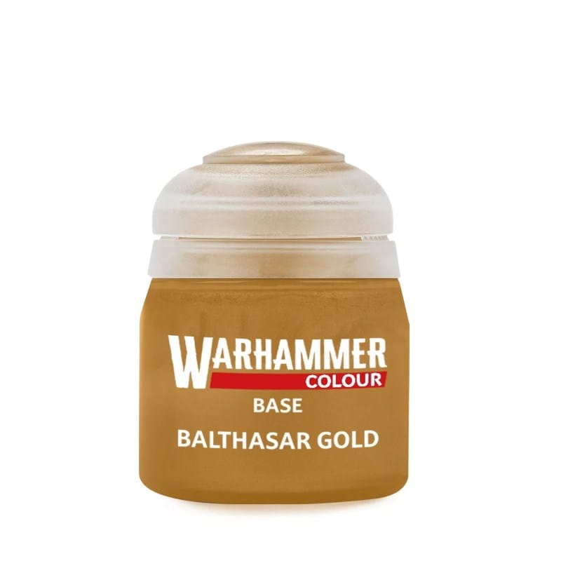 Games Workshop Hobby Paint - Warhammer Colour Base - Balthasar Gold