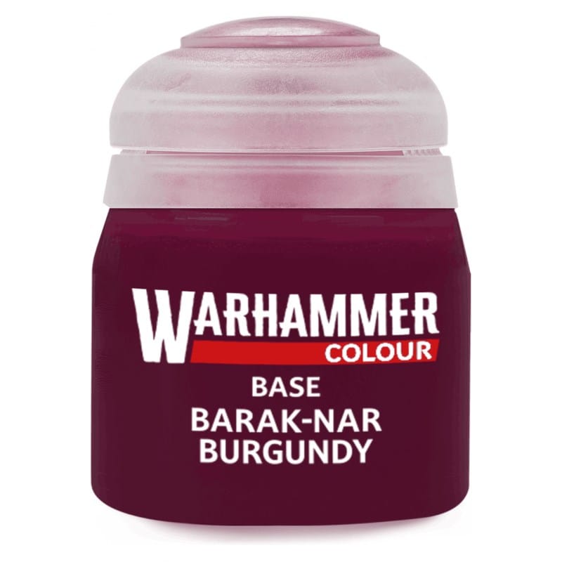 Games Workshop Hobby Paint - Warhammer Colour Base - Barak-Nar Burgundy
