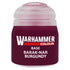 Games Workshop Hobby Paint - Warhammer Colour Base - Barak-Nar Burgundy
