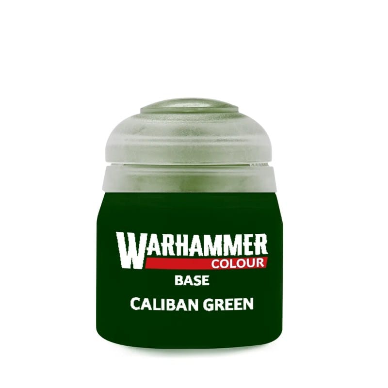Games Workshop Hobby Paint - Warhammer Colour Base - Caliban Green