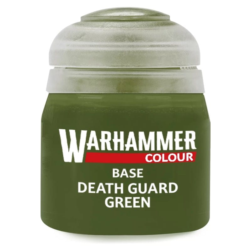 Games Workshop Hobby Paint - Warhammer Colour Base - Death Guard Green