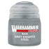 Games Workshop Hobby Paint - Warhammer Colour Base - Grey Knights Steel