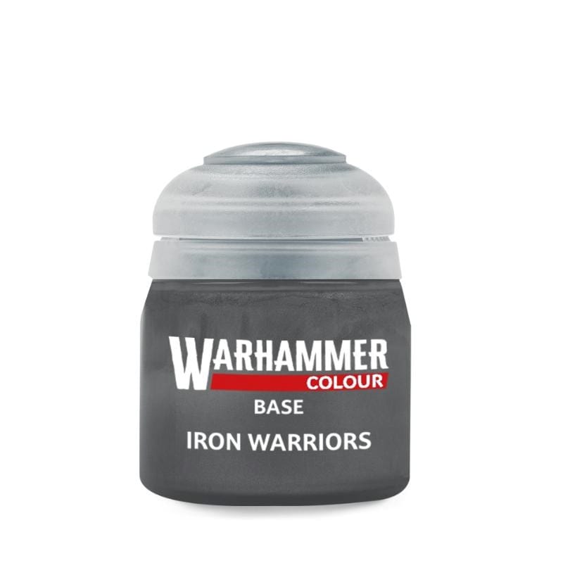Games Workshop Hobby Paint - Warhammer Colour Base - Iron Warriors
