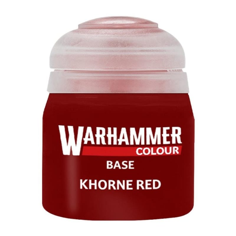 Games Workshop Hobby Paint - Warhammer Colour Base - Khorne Red