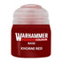 Games Workshop Hobby Paint - Warhammer Colour Base - Khorne Red