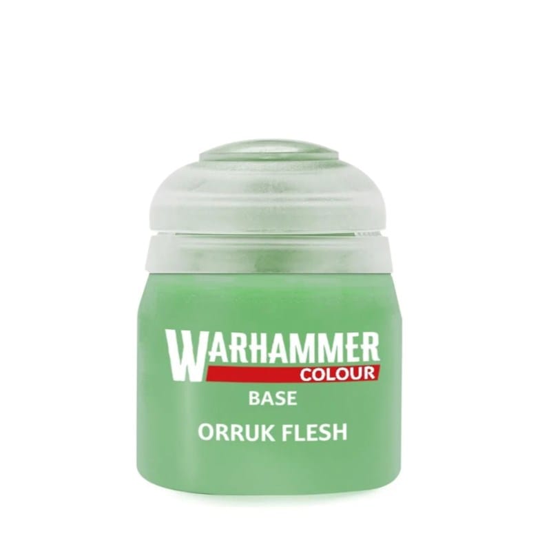 Games Workshop Hobby Paint - Warhammer Colour Base - Orruk Flesh