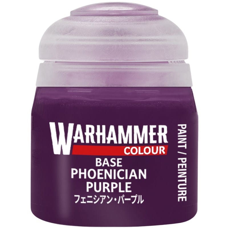 Games Workshop Hobby Paint - Warhammer Colour Base - Phoenician Purple