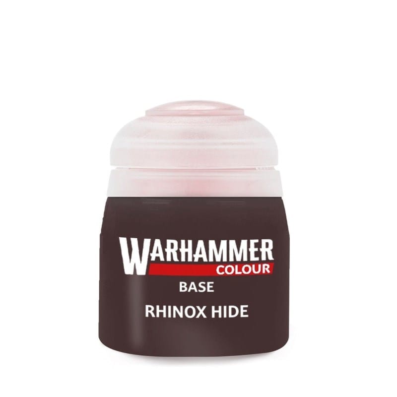 Games Workshop Hobby Paint - Warhammer Colour Base - Rhinox Hide