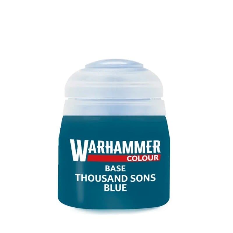 Games Workshop Hobby Paint - Warhammer Colour Base - Thousand Sons Blue