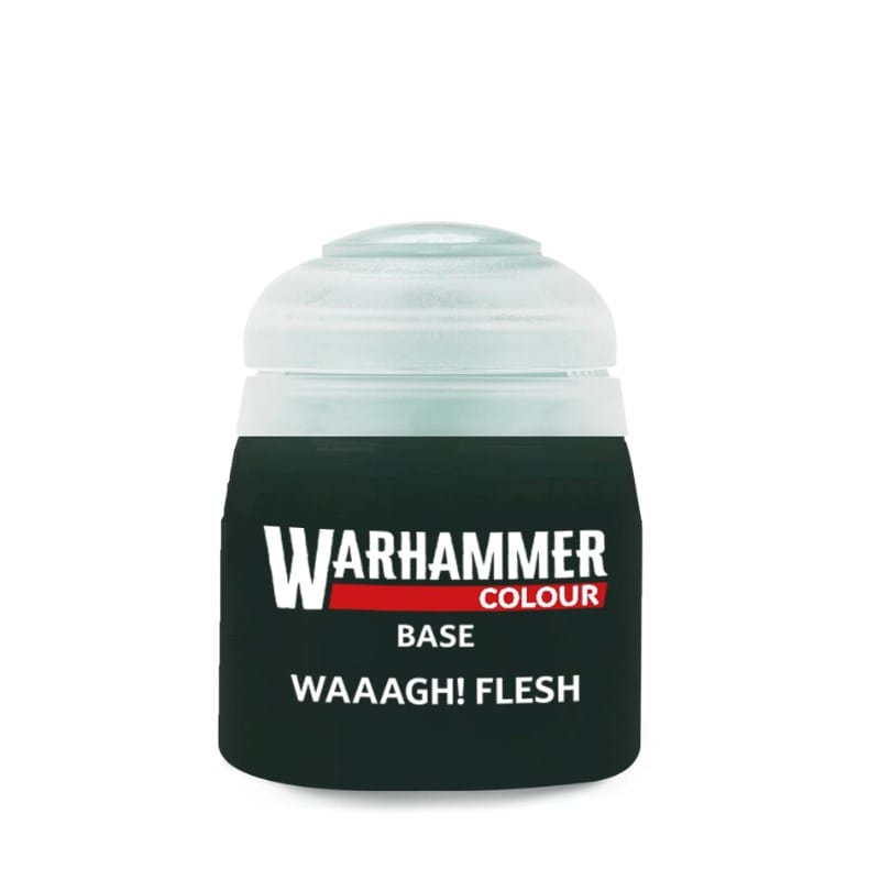 Games Workshop Hobby Paint - Warhammer Colour Base - Waaagh! Flesh