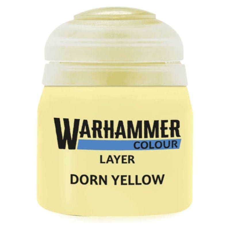 Games Workshop Hobby Paint - Warhammer Colour Layer - Dorn Yellow