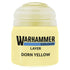 Games Workshop Hobby Paint - Warhammer Colour Layer - Dorn Yellow