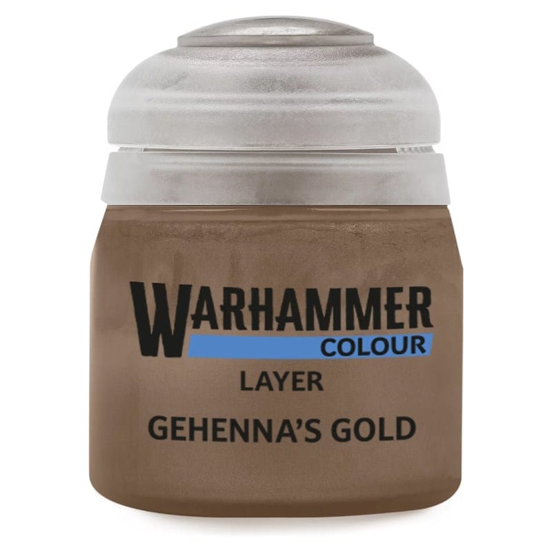 Games Workshop Hobby Paint - Warhammer Colour Layer - Gehennas Gold